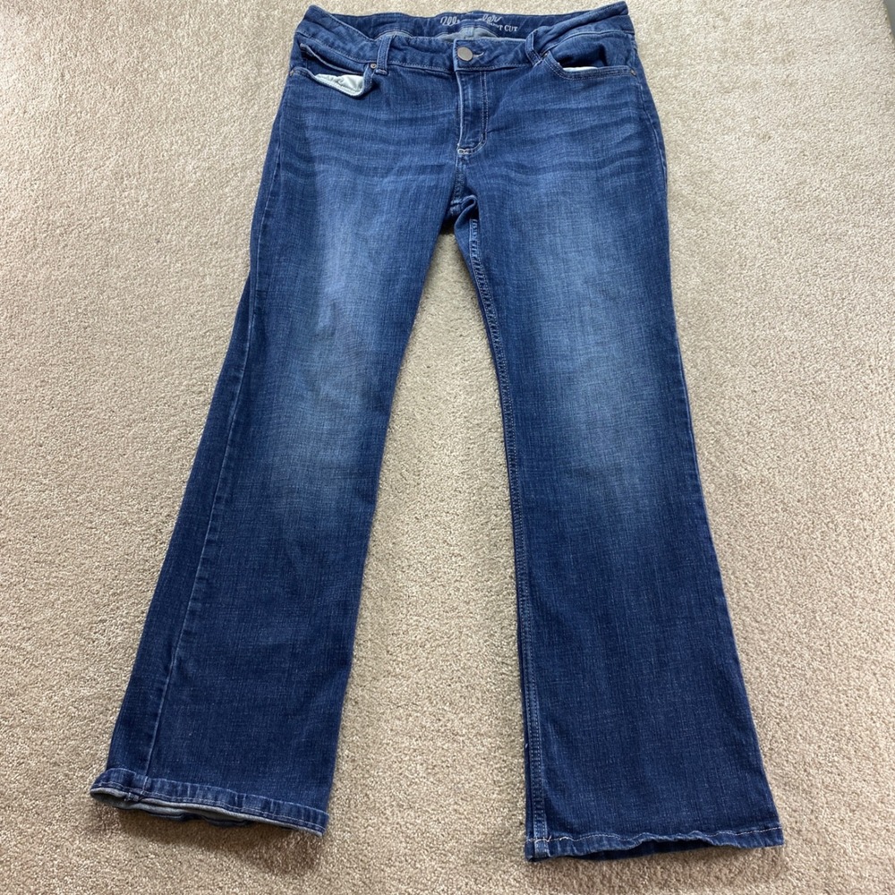 Wrangler Boot Cut Jeans Womens 15x32 Blue Denim Mid Rise Western Rodeo